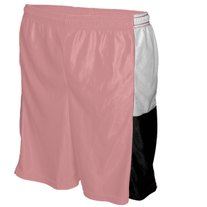 9"  ADULT  ATHLETIC SHORTS - Pink, M