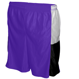 9"  ADULT  ATHLETIC SHORTS - Purple, M