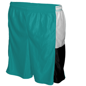 9"  ADULT  ATHLETIC SHORTS - Teal, M