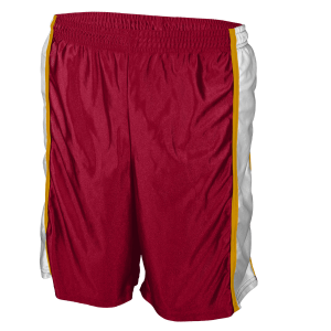 9"  ADULT  ATHLETIC SHORTS - Cardinal, M