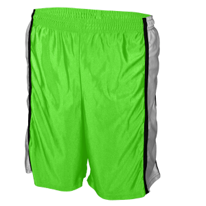 9"  ADULT  ATHLETIC SHORTS - Neon Green, M