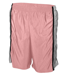 9"  ADULT  ATHLETIC SHORTS - Pink, M