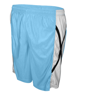 9"  ADULT  ATHLETIC SHORTS - Columbian Blue, M
