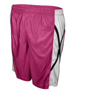 9"  ADULT  ATHLETIC SHORTS - Fuchsia, M