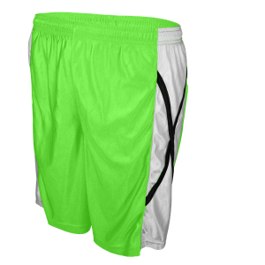 9"  ADULT  ATHLETIC SHORTS - Neon Green, M