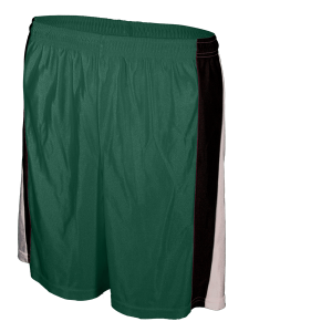 9"  ADULT  ATHLETIC SHORTS - Dark Green, M