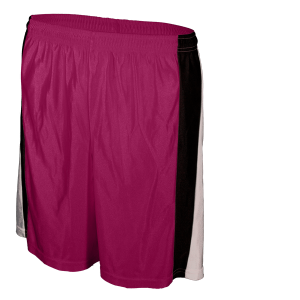 9"  ADULT  ATHLETIC SHORTS - Fuchsia, M