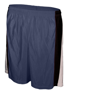 9"  ADULT  ATHLETIC SHORTS - Navy Blue, M