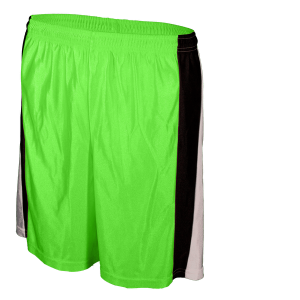 9"  ADULT  ATHLETIC SHORTS - Neon Green, M