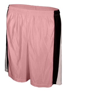 9"  ADULT  ATHLETIC SHORTS - Pink, M
