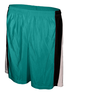 9"  ADULT  ATHLETIC SHORTS - Teal, M