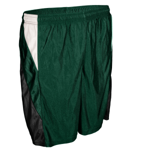 5"  ADULT  ATHLETIC SHORTS - Dark Green, M