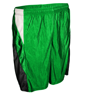 5"  ADULT  ATHLETIC SHORTS - Kelly Green, M