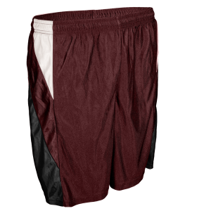 5"  ADULT  ATHLETIC SHORTS - Maroon, M