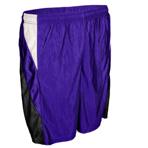 5"  ADULT  ATHLETIC SHORTS - Purple, M