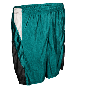 5"  ADULT  ATHLETIC SHORTS - Teal, M