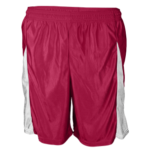9"  ADULT  ATHLETIC SHORTS - Cardinal, M