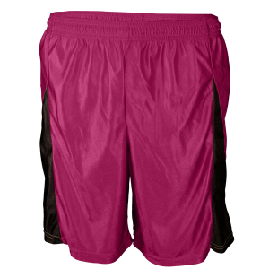 9"  ADULT  ATHLETIC SHORTS - Fuchsia, M