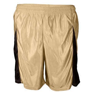 9"  ADULT  ATHLETIC SHORTS - Vegas Gold, M