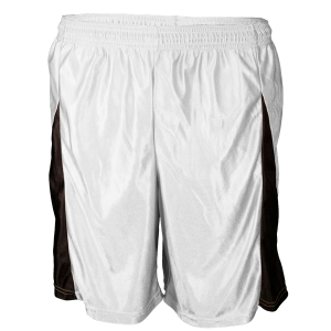 9"  ADULT  ATHLETIC SHORTS - White, M