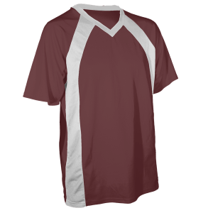 YOUTH SOCCER JERSEY - Maroon, M