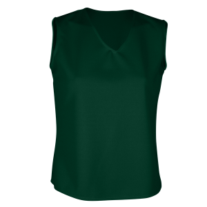 GIRL'S CHEER TOP - Dark Green, M