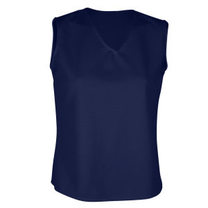 GIRL'S CHEER TOP - Navy Blue, M