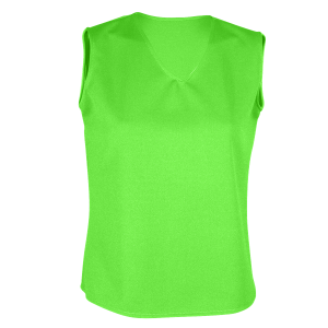 GIRL'S CHEER TOP - Neon Green, M
