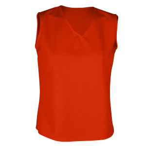 GIRL'S CHEER TOP - Orange, M