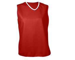 GIRL'S CHEER TOP - Red, M