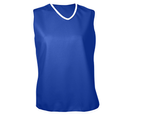 GIRL'S CHEER TOP - Royal Blue, M