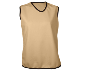 GIRL'S CHEER TOP - Vegas Gold, M