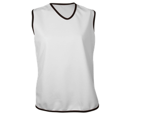 GIRL'S CHEER TOP - White, M