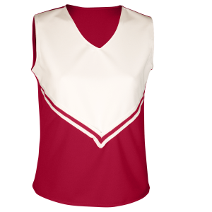 WOMEN'S CHEER TOP - Cardinal, M