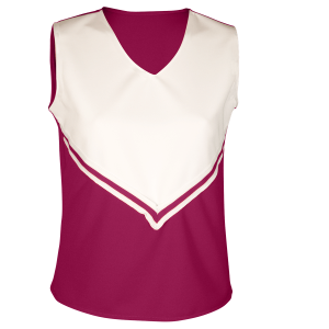WOMEN'S CHEER TOP - Fuchsia, M