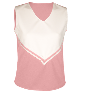 WOMEN'S CHEER TOP - Pink, M