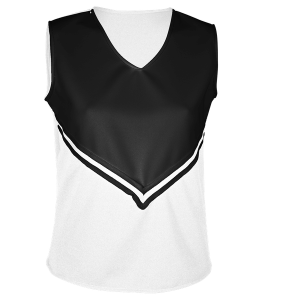 WOMEN'S CHEER TOP - White, M
