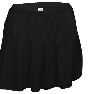 GIRL'S CHEER PLEATED SKIRT - Black, M