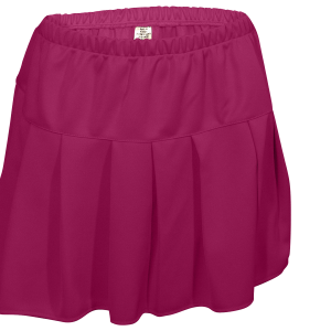 GIRL'S CHEER PLEATED SKIRT - Fuchsia, M