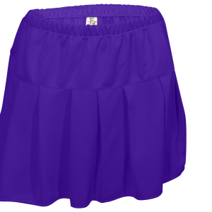 GIRL'S CHEER PLEATED SKIRT - Purple, M