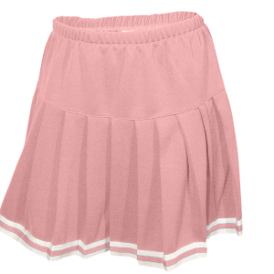 WOMEN'S CHEER PLEATED SKIRT - Pink, M