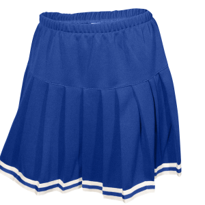 WOMEN'S CHEER PLEATED SKIRT - Royal Blue, M