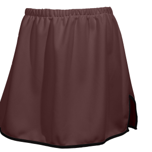 WOMEN'S CHEER SKIRT - Brown, M