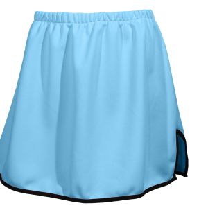 WOMEN'S CHEER SKIRT - Columbian Blue, M