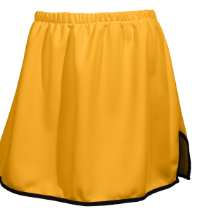 WOMEN'S CHEER SKIRT - Gold, M