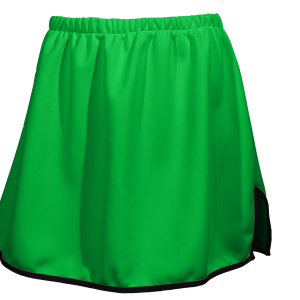 WOMEN'S CHEER SKIRT - Kelly Green, M