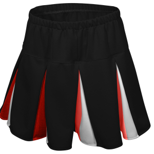 WOMEN'S CHEER PLEATED SKIRT - Black, M