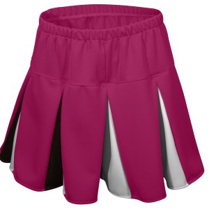 WOMEN'S CHEER PLEATED SKIRT - Fuchsia, M