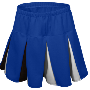 WOMEN'S CHEER PLEATED SKIRT - Royal Blue, M