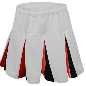 WOMEN'S CHEER PLEATED SKIRT - White, M